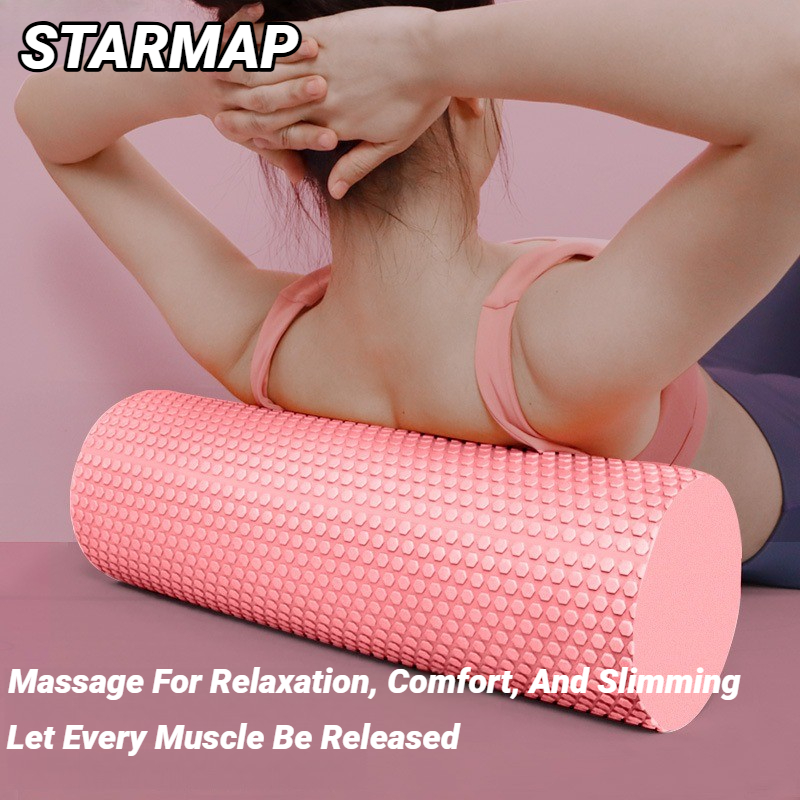 Pilates Yoga Roller - أسطوانة رياضية دائرية من الإسفنج EVA
