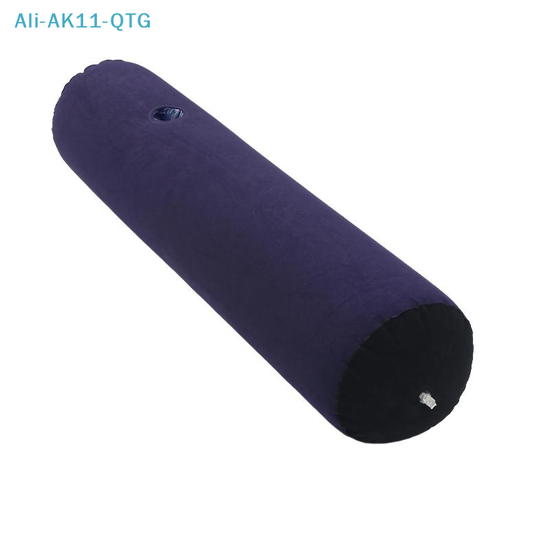 Bolster Cushion Round - وسادة قابلة للنفخ باللون الأزرق بحجم