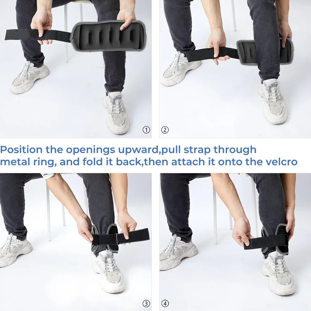 زوج واحد من أوزان الكاحل والمع - مراجعة Pilates Ankle Strap وسعره