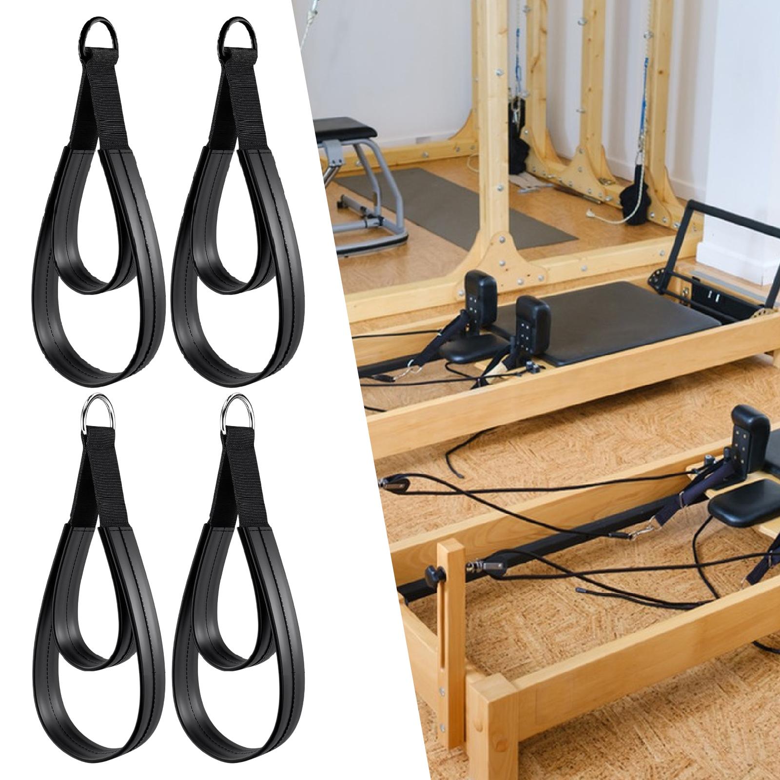 2x D خواتم حزام مقبض متعدد الو - مراجعة Pilates Yoga Ring Exercises وسعره