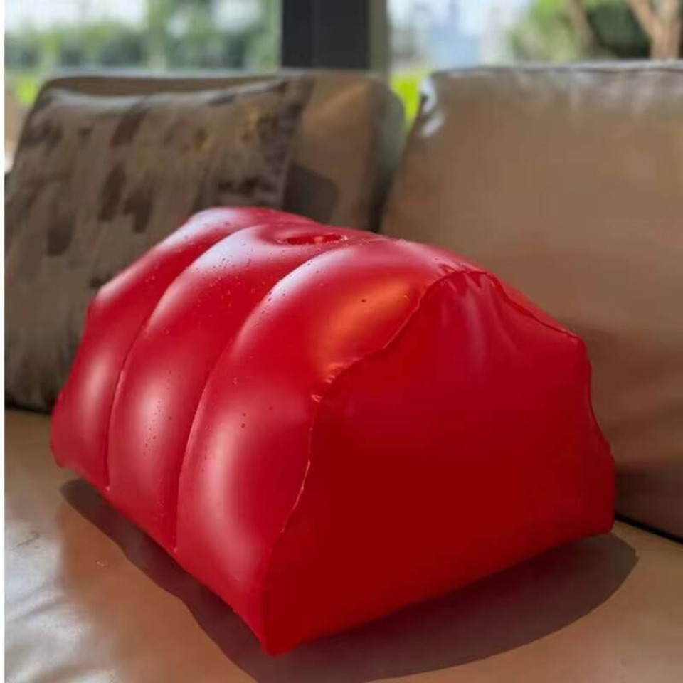 بو الجلود وسادة قابلة للنفخ نص - مراجعة Bolster Cushion Round وسعره