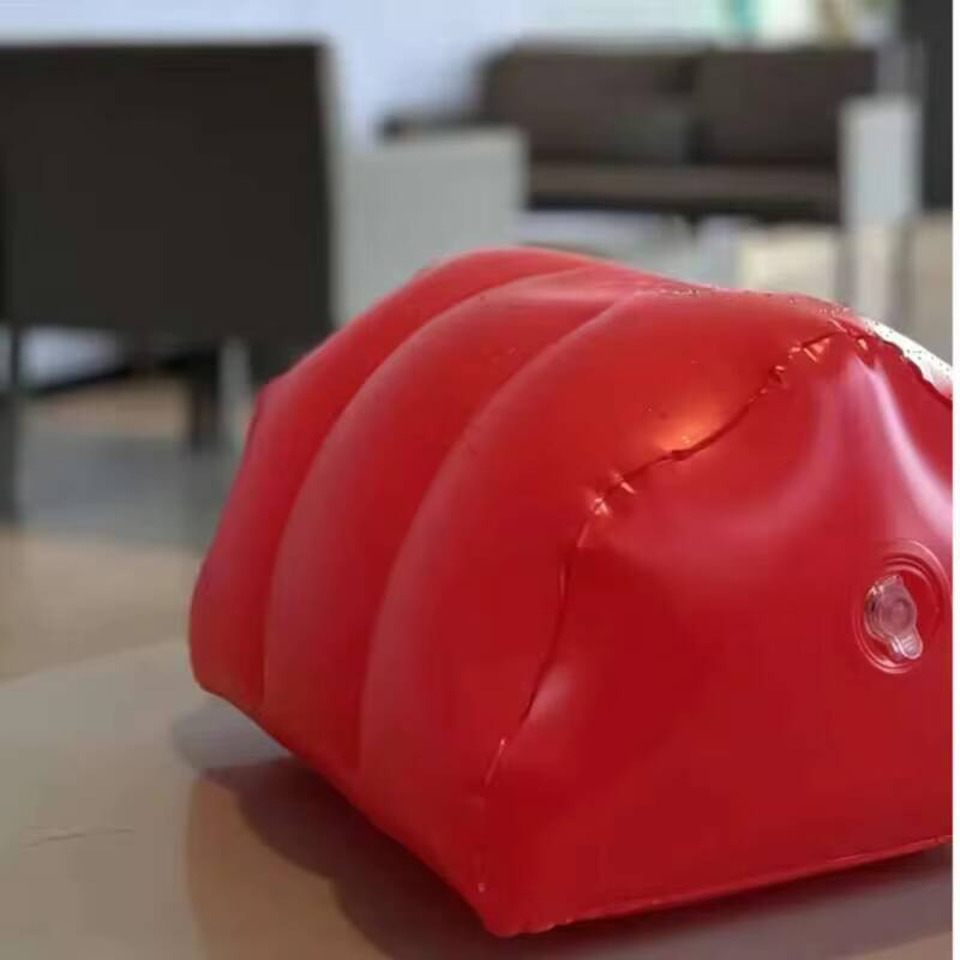 بو الجلود وسادة قابلة للنفخ نص - مراجعة Bolster Cushion Round وسعره