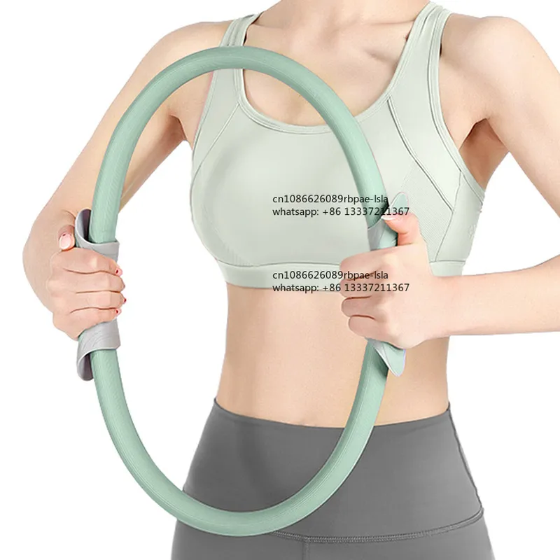 حلقة بيلاتس سحرية من الألياف ا - مراجعة Pilates Yoga Ring Exercises وسعره
