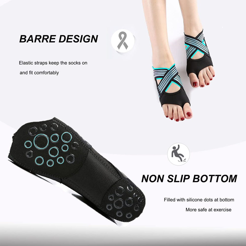 زوج واحد من الجوارب النسائية غ - مراجعة Pilates Yoga Roller وسعره