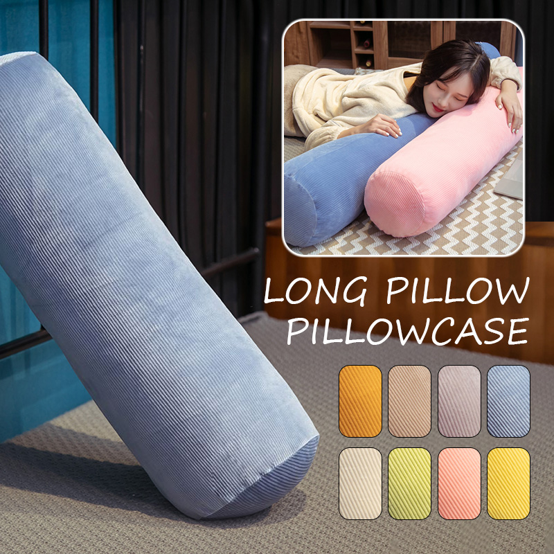 غطاء وسادة أسطواني طويل ناعم ب - مراجعة Bolster Cushion Round وسعره