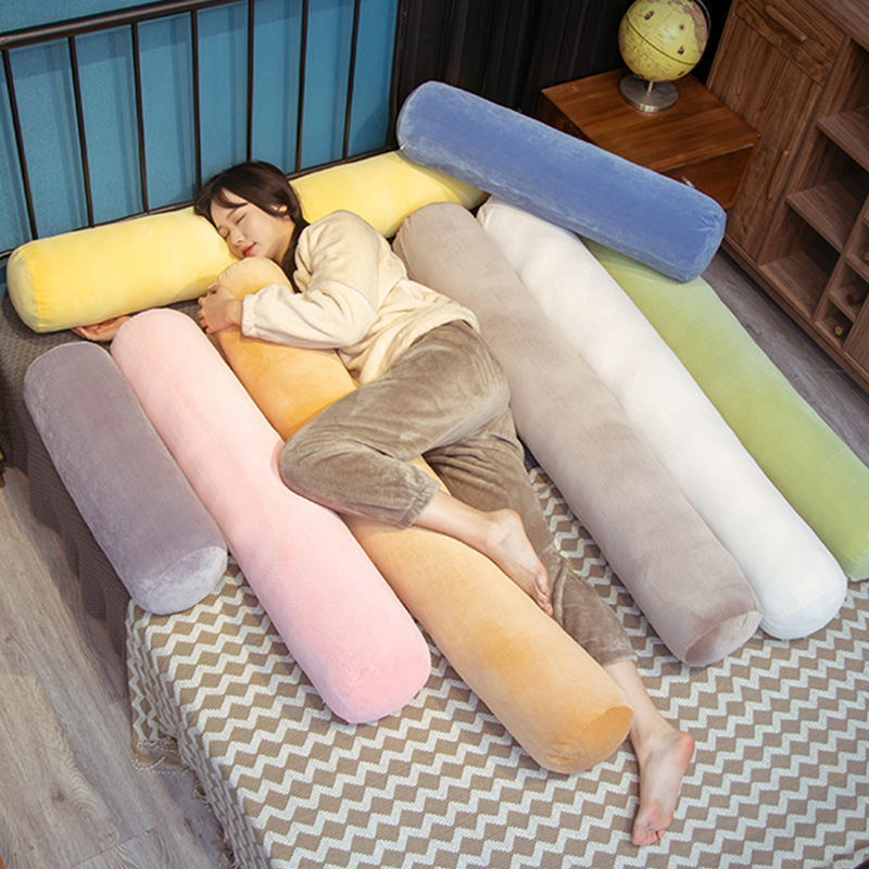 غطاء وسادة أسطواني طويل ناعم ب - مراجعة Bolster Cushion Round وسعره