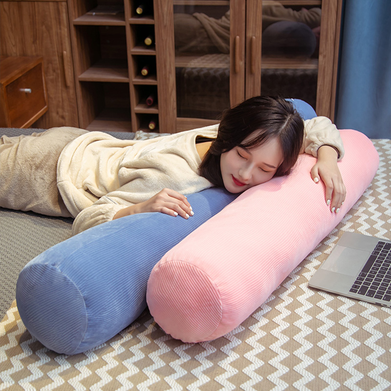 غطاء وسادة أسطواني طويل ناعم ب - مراجعة Bolster Cushion Round وسعره
