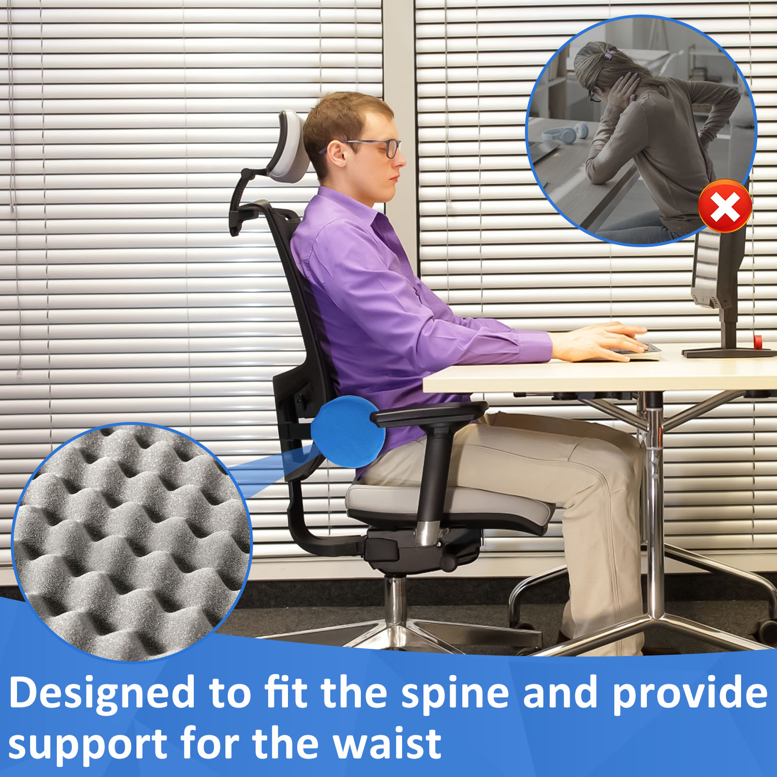 وسادة دائرية لدعم قطني من إسفن - مراجعة Bolster Cushion Round وسعره