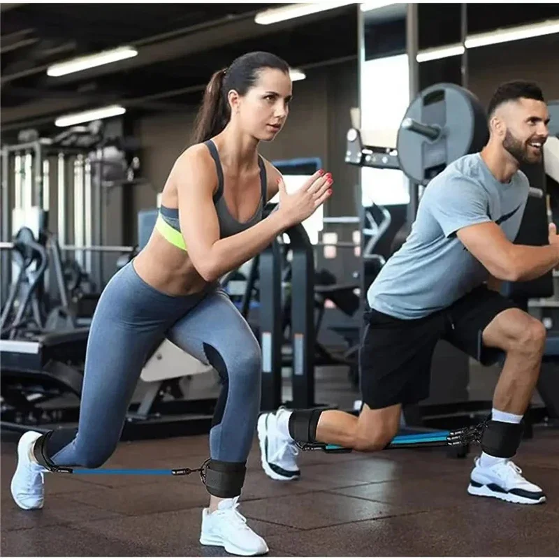 مجموعة أربطة مقاومة لأشرطة الك - مراجعة Pilates Ankle Strap وسعره