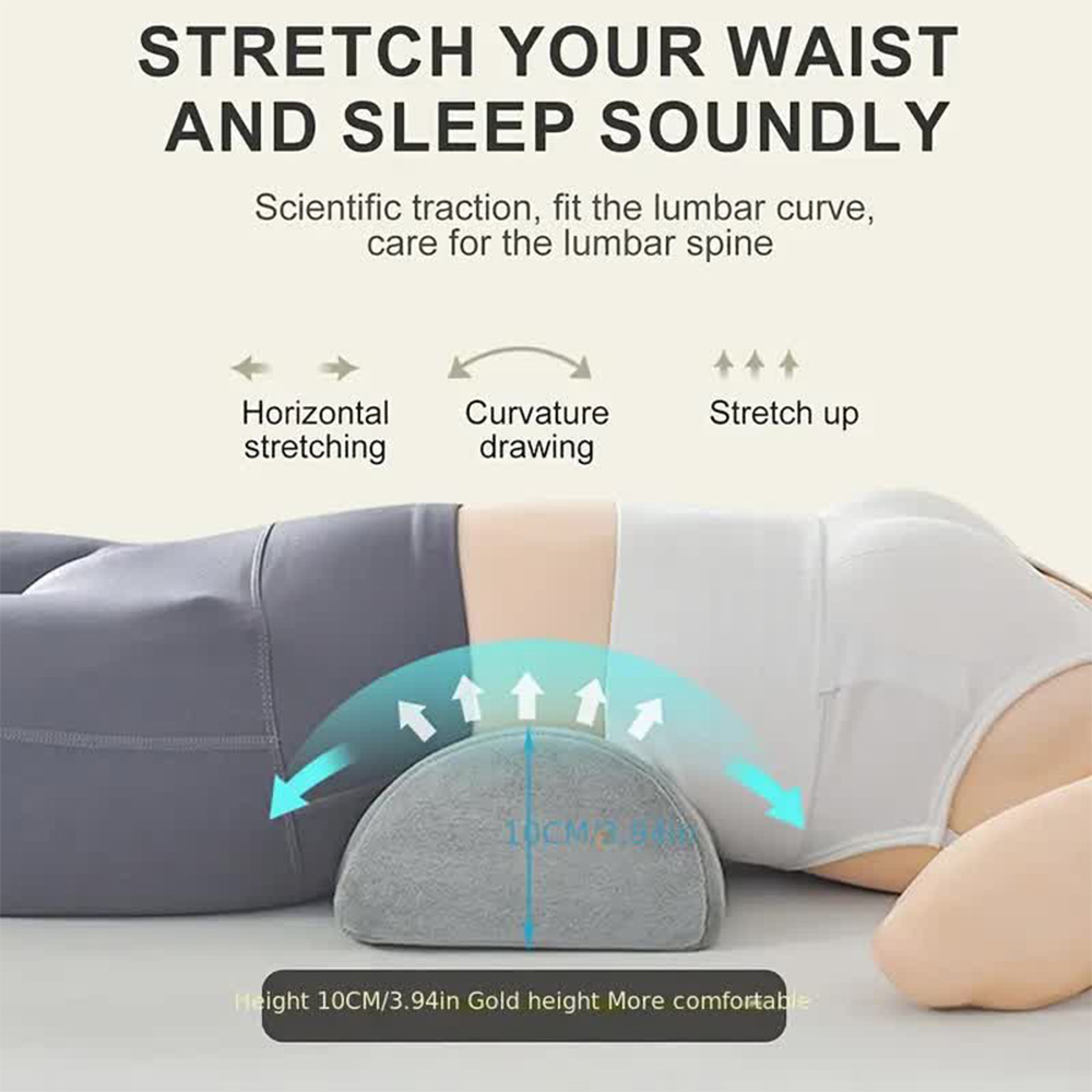 1 قطعة وسادة تعزيز نصف القمر ل - مراجعة Bolster Cushion Round وسعره