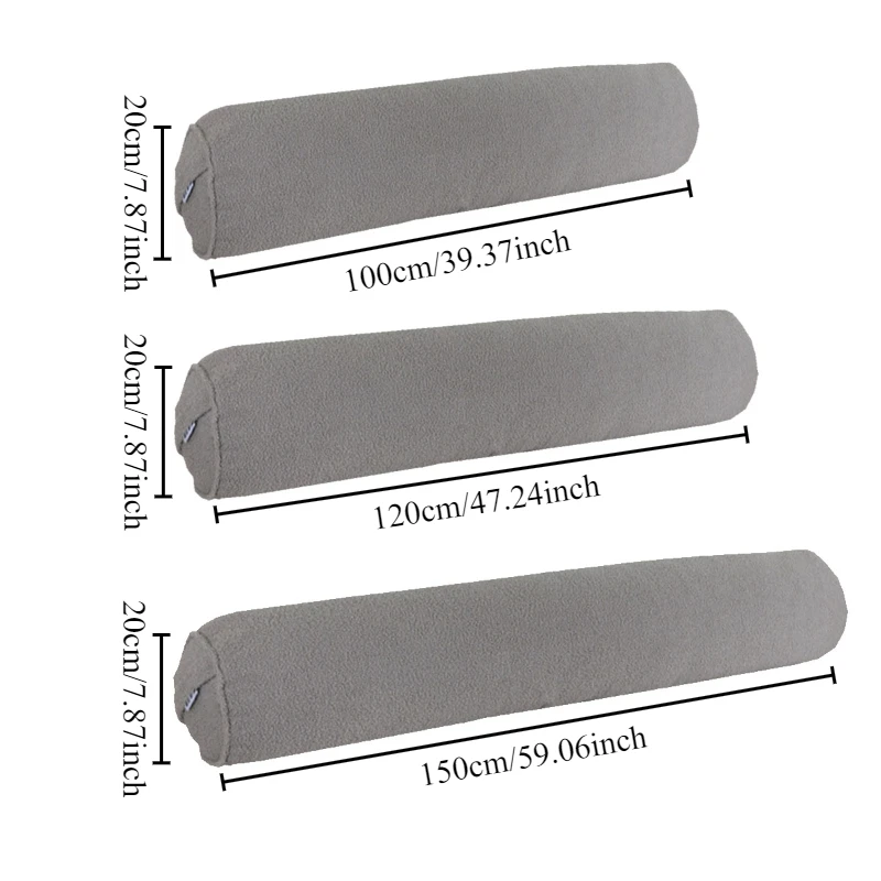 جولة تعزيز المخدة طويلة الجسم  - مراجعة Bolster Cushion Round وسعره