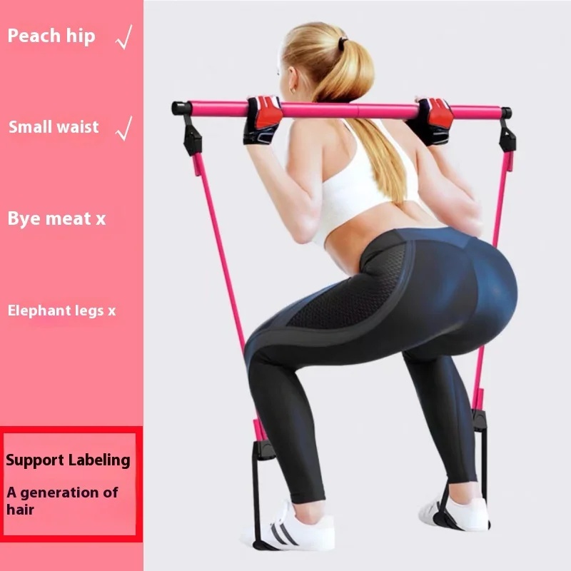عصا البيلاتس - قضيب لياقة قابل - مراجعة Pilates Yoga Ring Exercises وسعره