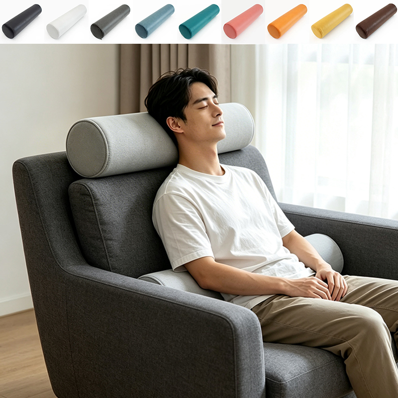 وسادة رقبة أسطوانية كبيرة متعد - مراجعة Bolster Cushion Round وسعره