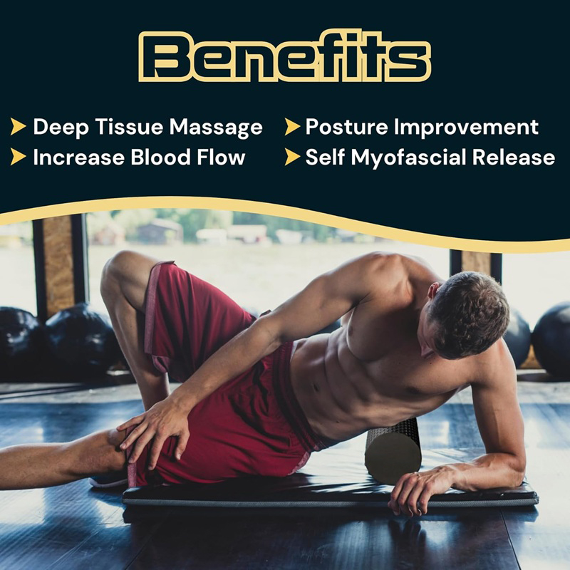 أسطوانة تدليك عضلات الظهر من ر - مراجعة Pilates Yoga Roller وسعره