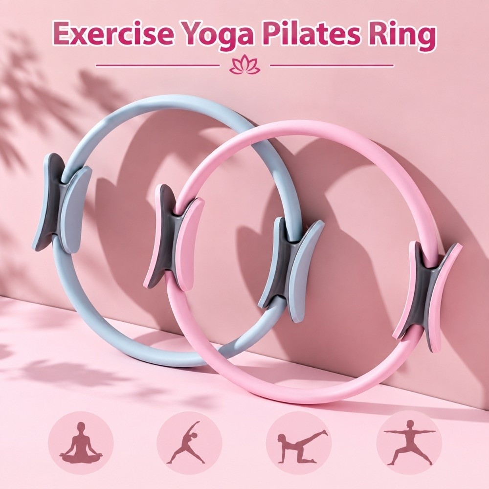 حلقة تمارين اليوجا والبيلاتس ا - مراجعة Pilates Yoga Ring Exercises وسعره